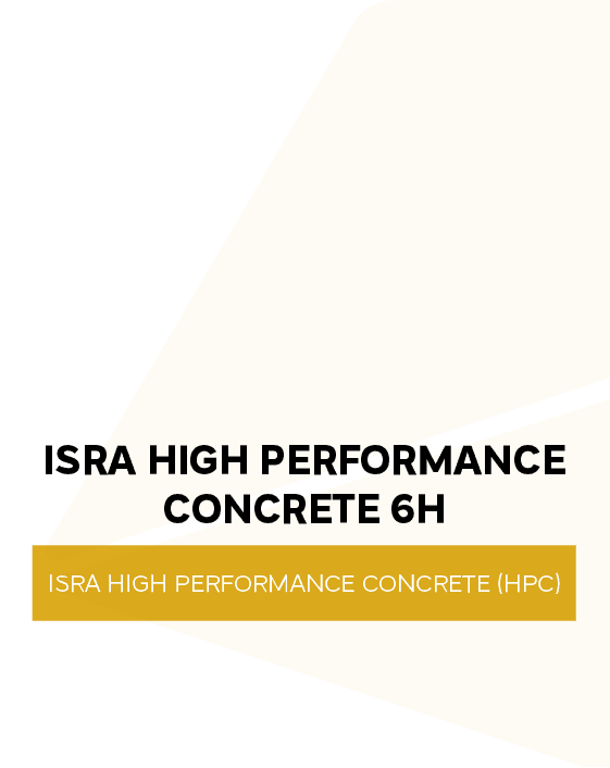 ISRA HIGH PERFORMANCE CONCRETE 6H Image